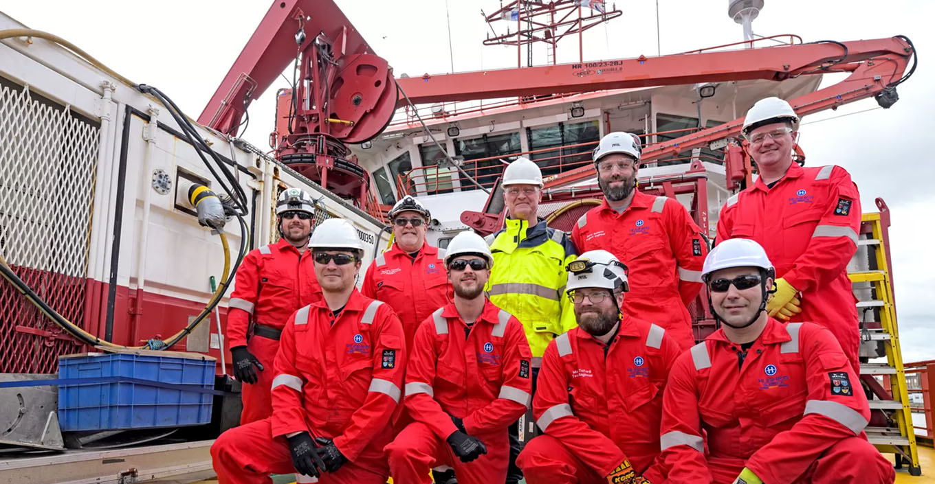 Offshore team photo