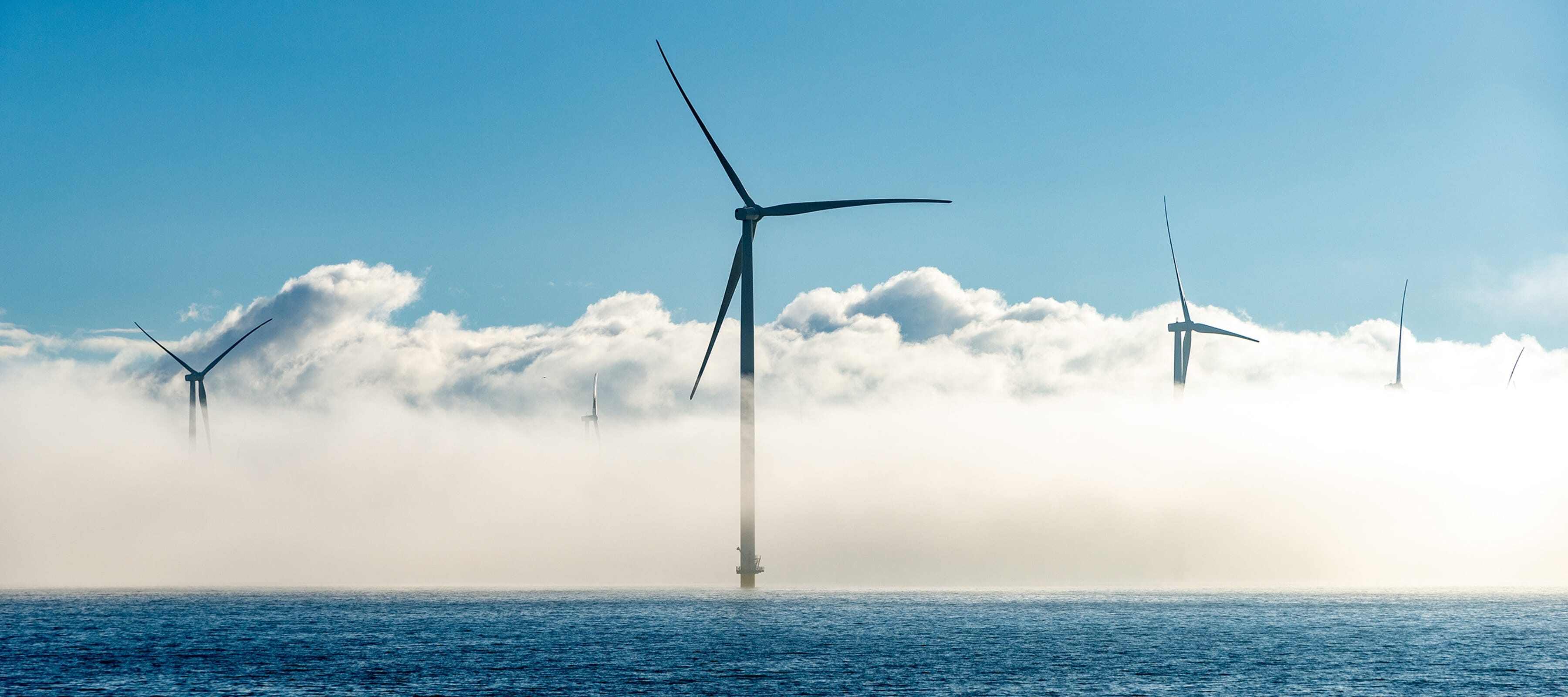 OEG Renewables offshore wind farm clouds