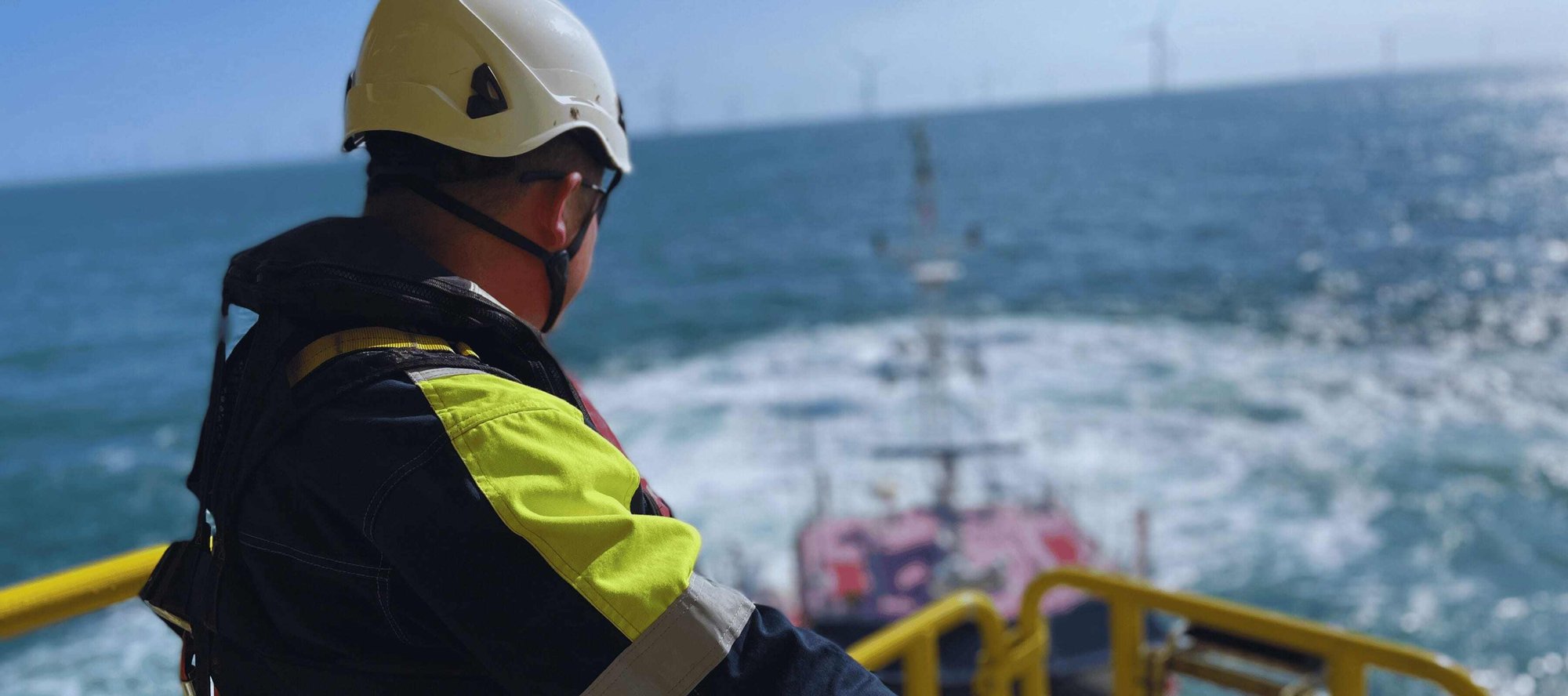 OEG worker out at sea